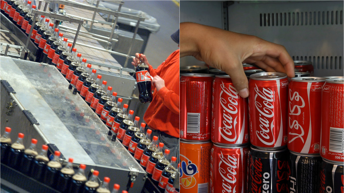 Det finns risk för att det kan bli brist av läsken Coca Cola i Storbritannien. Frågan är om risken även finns i Sverige?